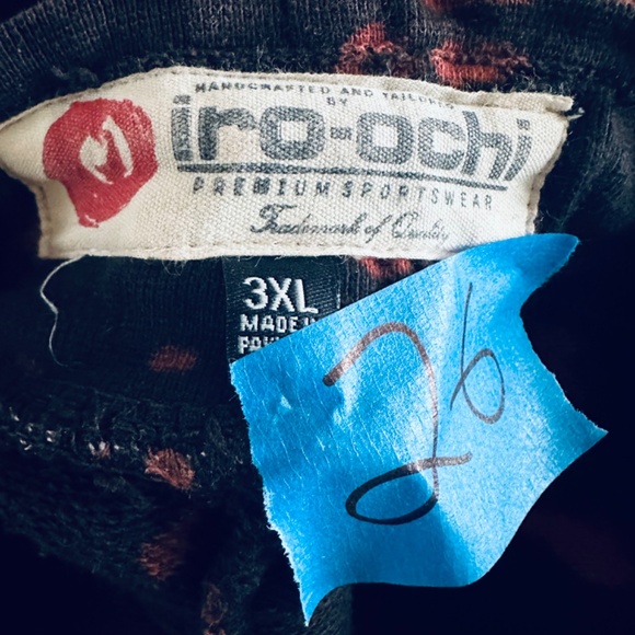 Men IRO-OCHI Break Hearts Sweat Shorts Tie Dye Size 3X - Picture 5 of 9